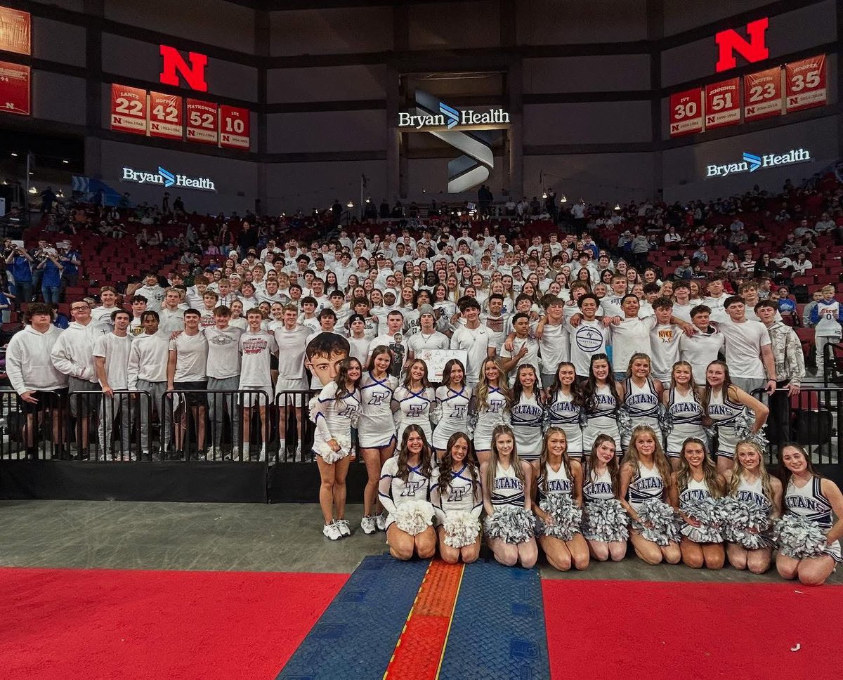 Best student section in the state💙💙