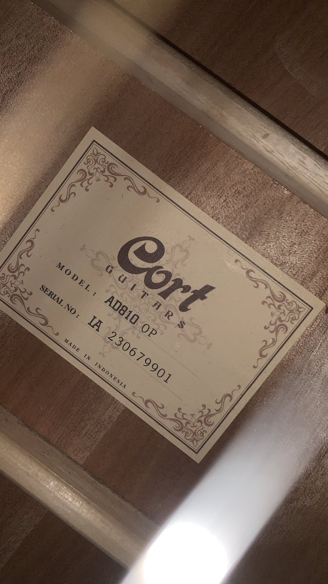 jonggujk's tweet photo. #wts
Gitar Cort AD810 OP Original 2023

masih mulus bgt jual murah ajaa karena udah ga kepake😓
(include tas, capo, tools)

price : 700k https://t.co/h1qkrMDEP4