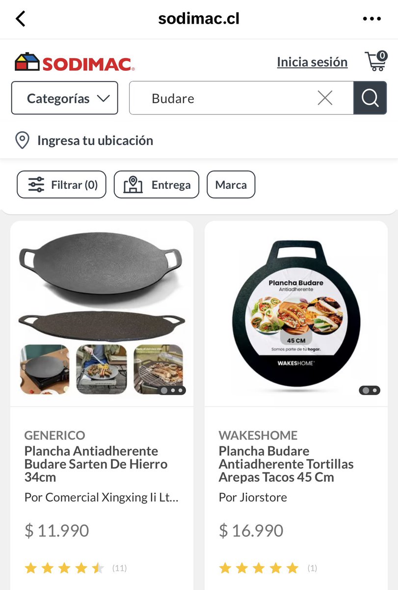 Danielita_3's tweet photo. Solo vendo a decir que en #Sodimac ya están vendiendo #Budare y prensa para #masas y #patacones jajajajjajajajajajajaj el que entendió entendió. Sigan con su vida 😘 https://t.co/p8G6enYzOx