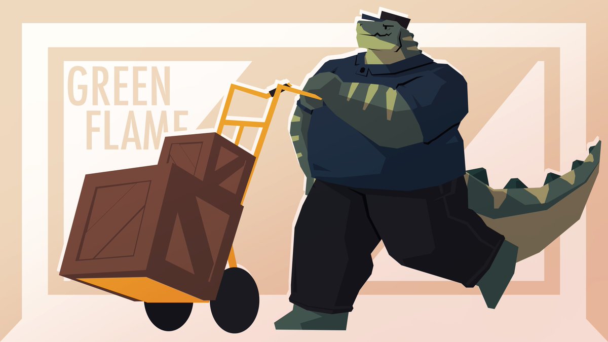 green...... flame (@thegreenflame_) on Twitter photo carting some crates full of material donations, wow!
did you know those rolling thingies that help people move boxes are called hand trucks / hand trolleys?!
#Art #Dinosaur #Trex #Scalie #Furry #FurryArt carting some crates full of material donations, wow!
did you know those rolling thingies that help people move boxes are called hand trucks / hand trolleys?!
#Art #Dinosaur #Trex #Scalie #Furry #FurryArt
