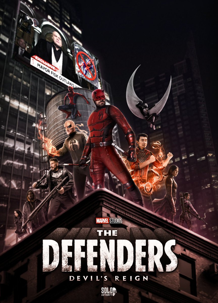 AndyGizzard's tweet photo. Defenders: Devil’s Reign 😈 https://t.co/GGfDx9cW3O