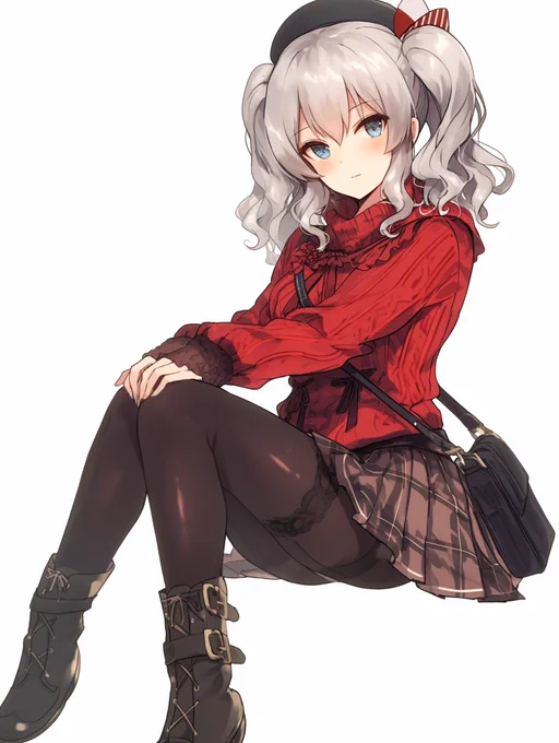 冬コーデ鹿島 #艦これ 