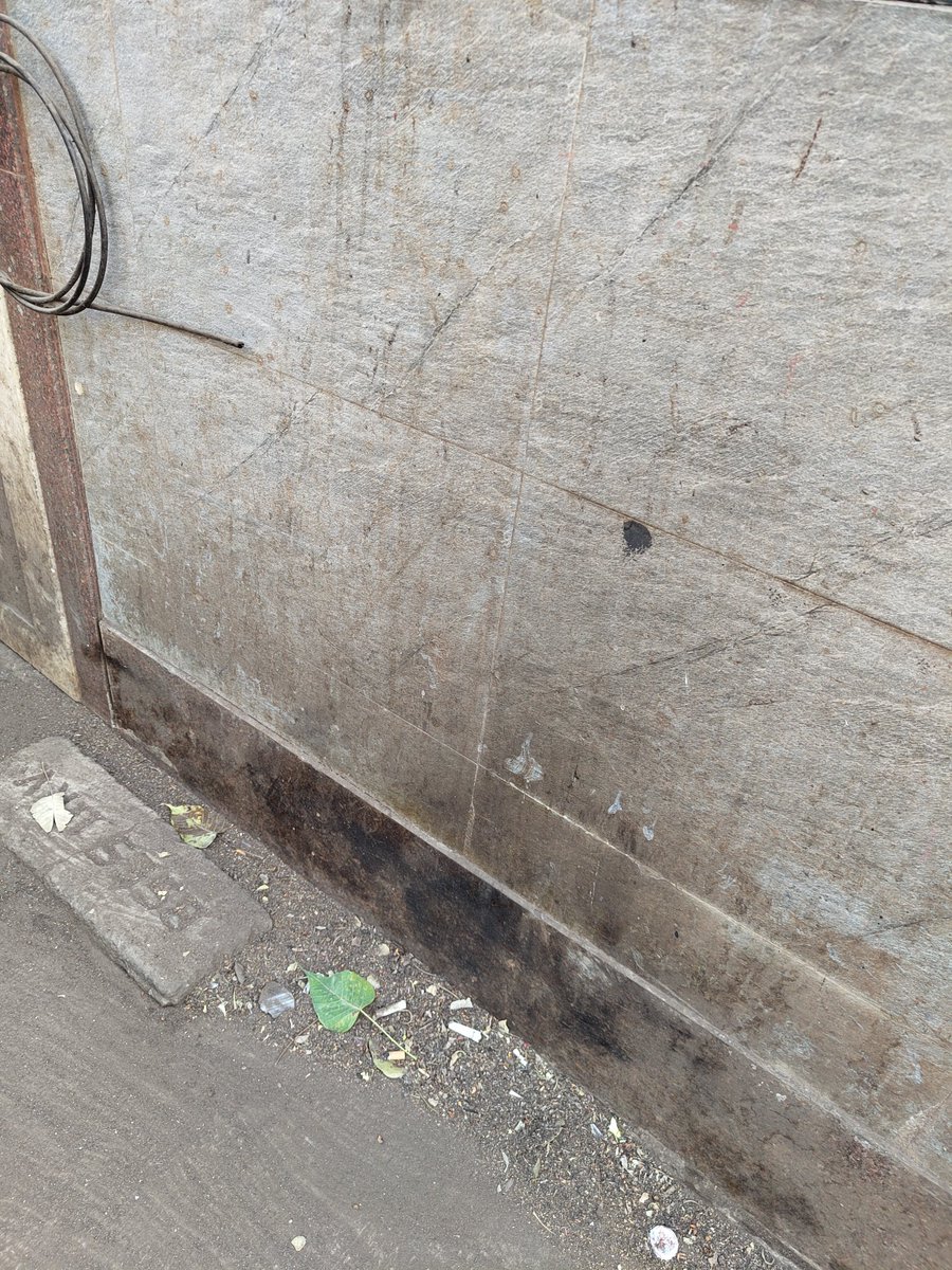the_hairmonster's tweet photo. This is unbelievable! The BMC sweeper outside our shop broke our plants for absolutely no reason! They also lit fire to dry leaves damaging the tiles and burning our plants and pots. This has to be dealt with strictly! @mybmc @mybmcWardHW @MumbaiPolice @fayedsouza @ShelarAshish https://t.co/r2HdsXbtQK