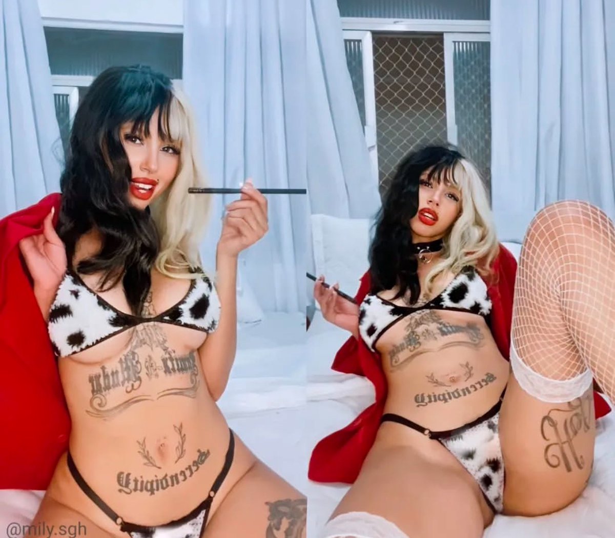 MilySgh's tweet photo. Cruella 🔥 https://t.co/USNxMclOr7
