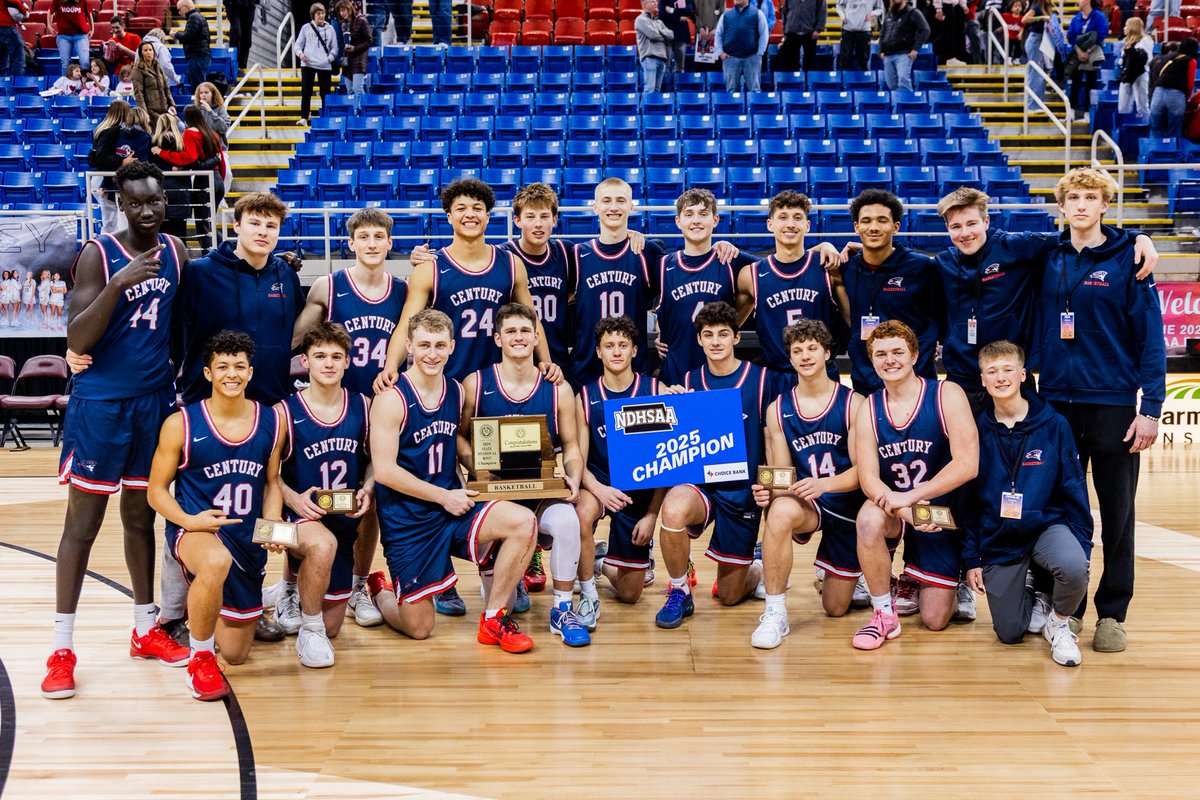WDA Sports (@wdasports) on Twitter photo BOYS BASKETBALL
Bismarck Century wins its fourth state title and first since 2018. Congratulations, boys! 
Photos courtesy of Tyler Hagen Photography and the PSP Network
#wdabasketball BOYS BASKETBALL
Bismarck Century wins its fourth state title and first since 2018. Congratulations, boys! 
Photos courtesy of Tyler Hagen Photography and the PSP Network
#wdabasketball