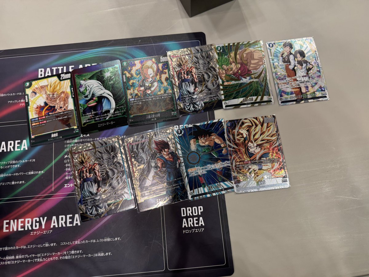 2日目！
ゴジータ2、ベジット1で大歓喜✨✨✨