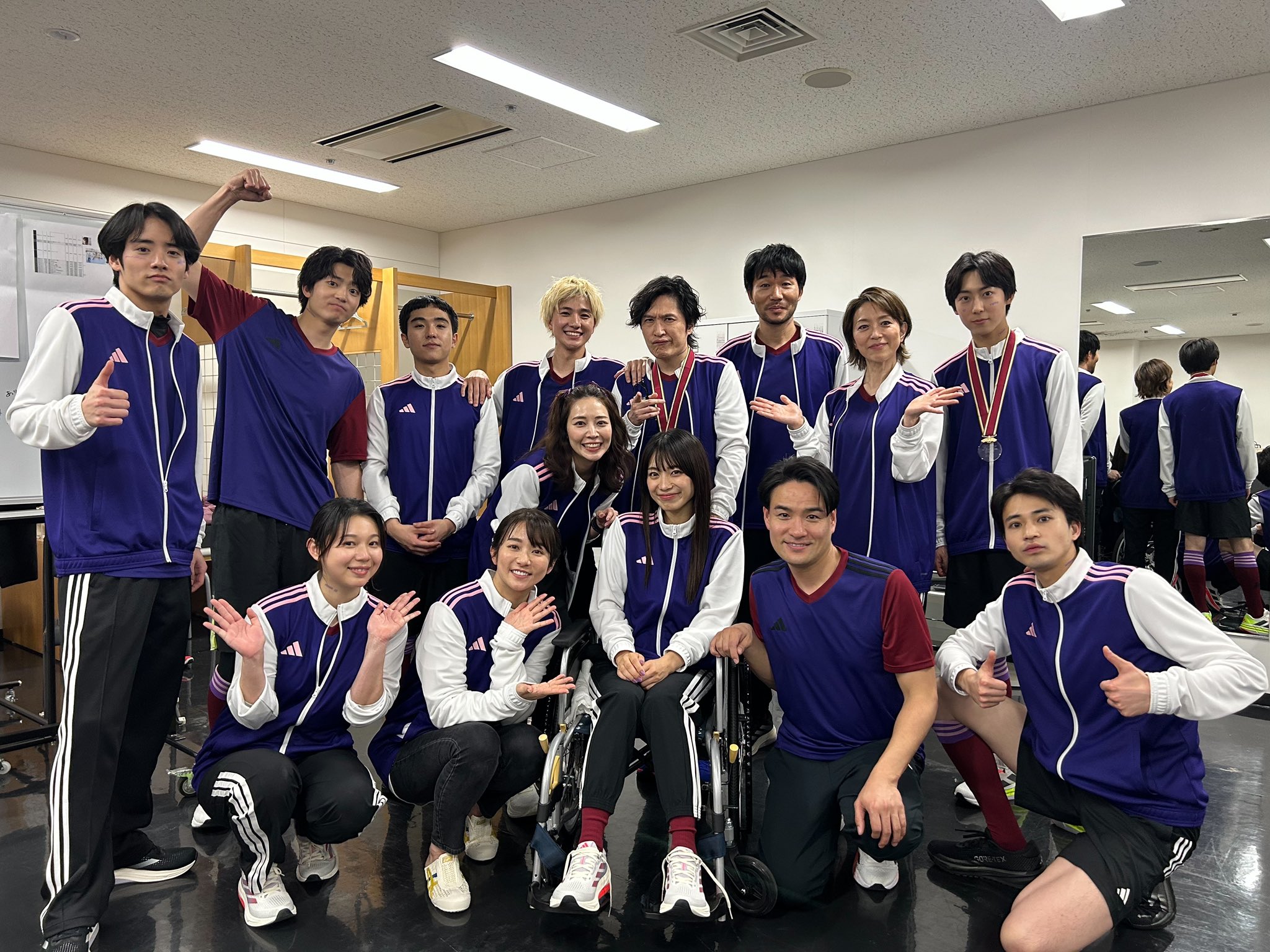 清塚信也　アクスタ　アクリルスタンド　トライストーン大運動会 アクリルスタンド（TEAM PURPLE） - トライストーン大運動会