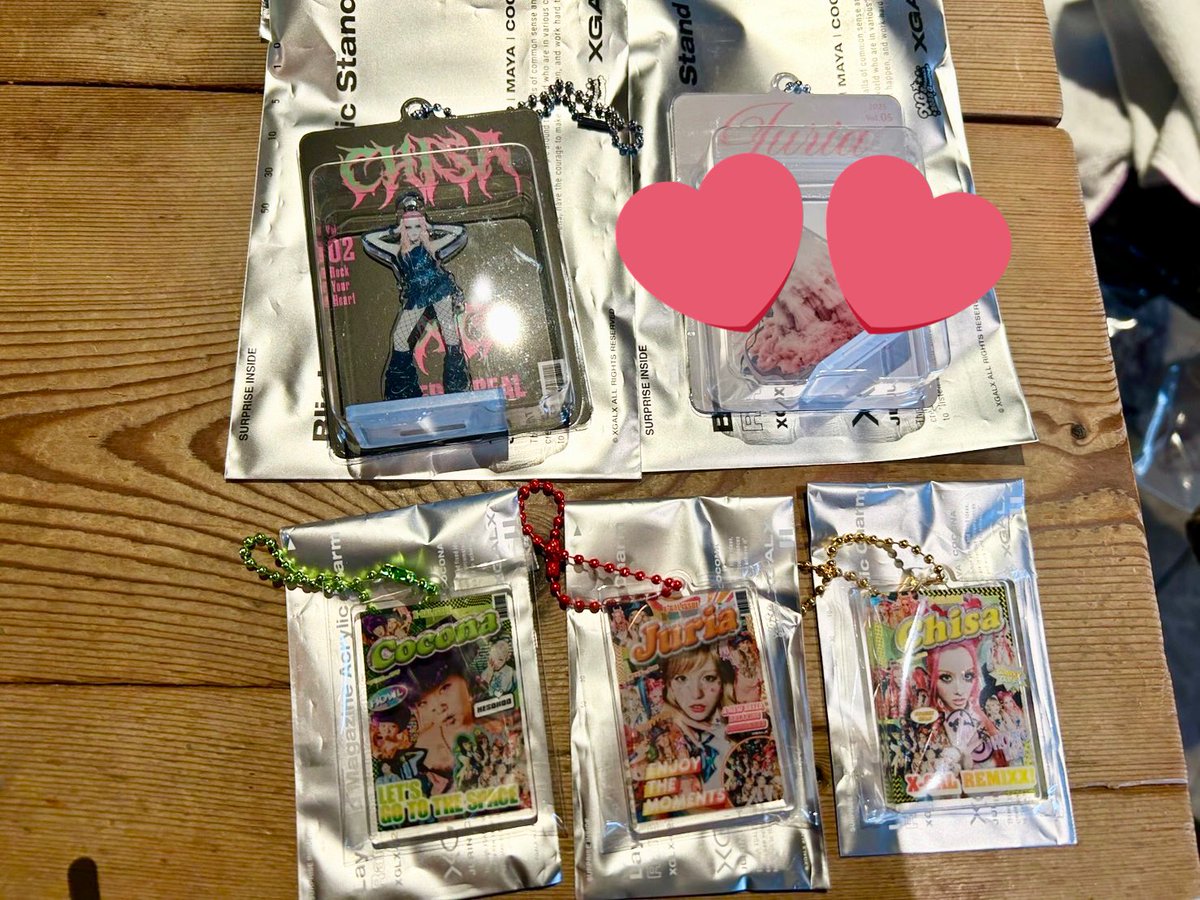 yunosuke_wd's tweet photo. XG 交換
アクリルスタンド アクスタ キーホルダー 
マガジンアクリルチャーム

譲 : JURIA CHISA COCONA

求 :  MAYA

本日大阪会場での手渡しでの交換希望
お気軽にリプ下さい📮 https://t.co/youTetH6eN