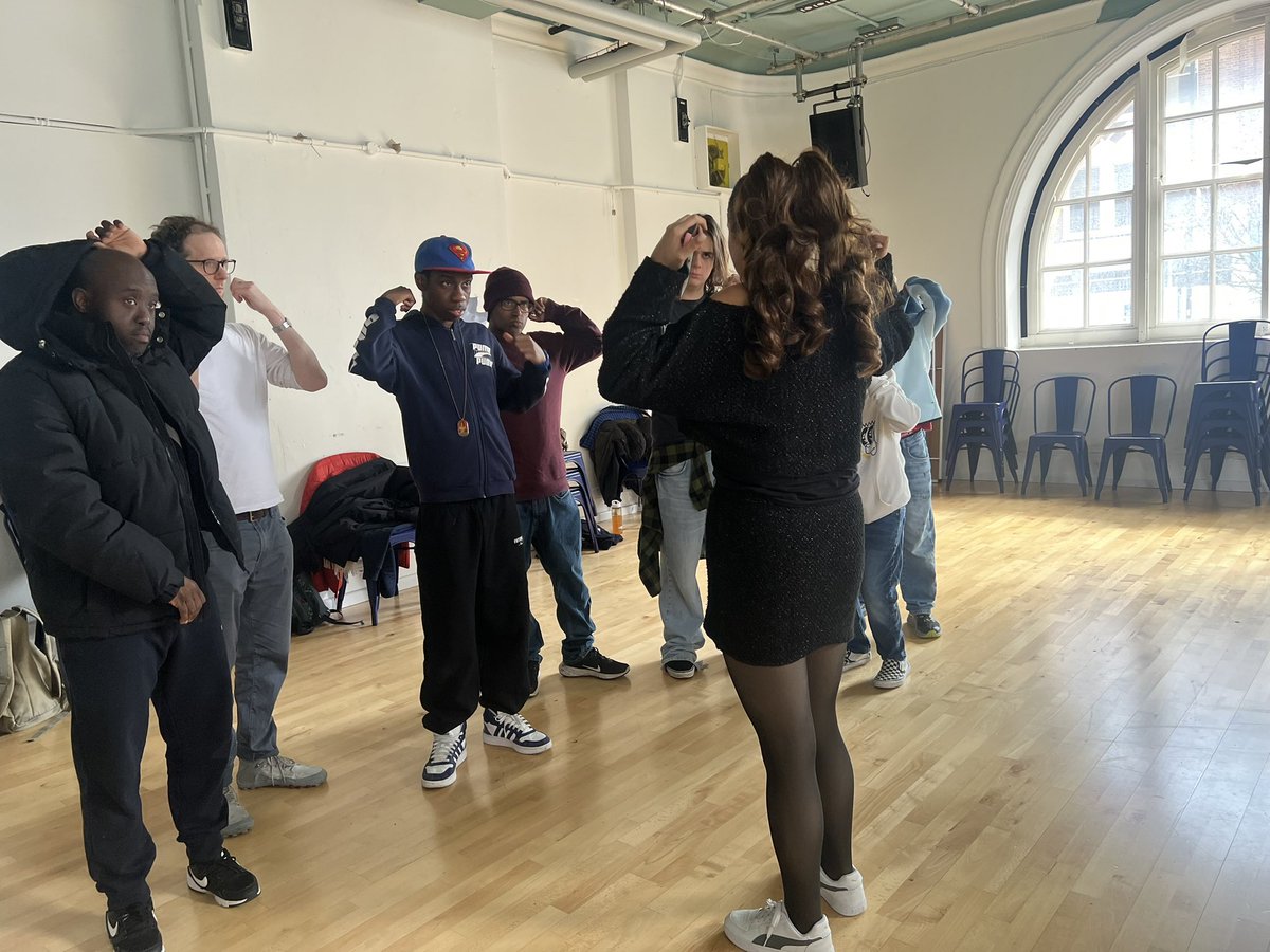 Great day at <a href="/battersea_arts/">BatterseaArtsCentre</a>