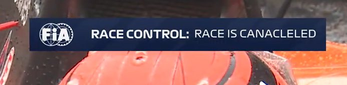 F1REAKS's tweet photo. the race is WHAT 😭 https://t.co/S1Ip2nNd3H
