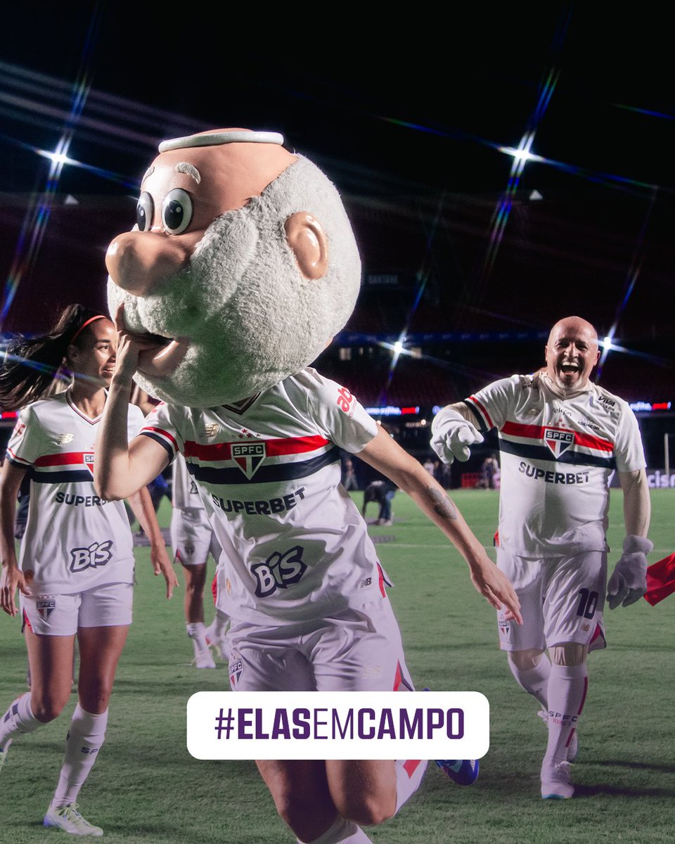 Maressa roubou a cabeça do Santo Paulo kkkkkkkkk

📸 Rebeca Reis/Ag. Paulistão