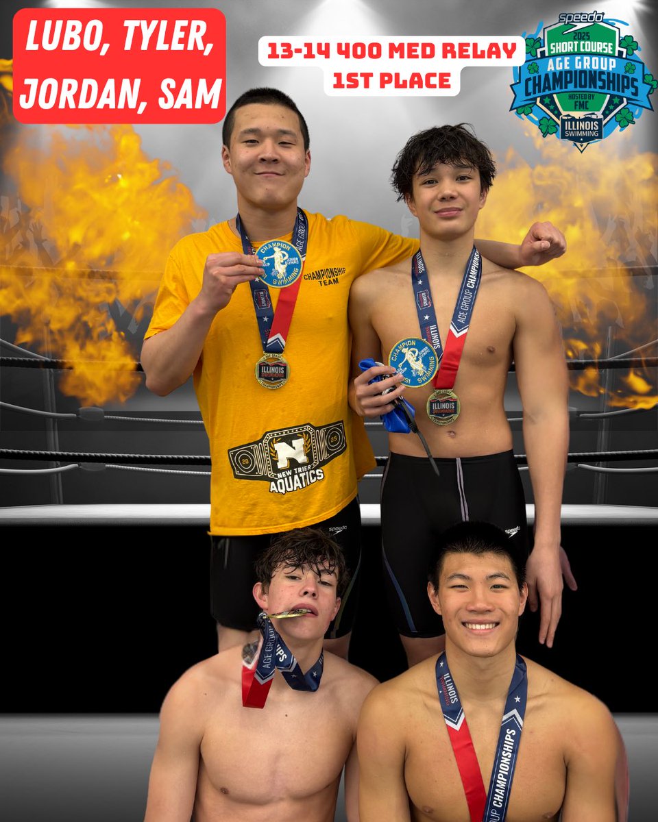 New Trier Aquatics tweet media