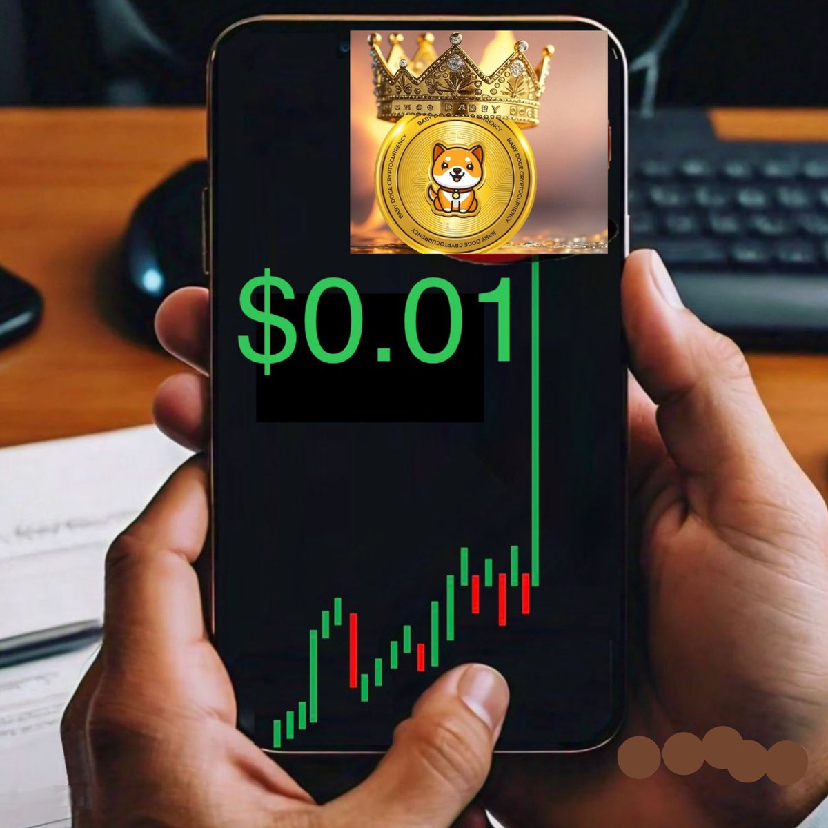 TheMoonHailey's tweet photo. #BABYDOGE is $0.01 confirm💸💸

if you believe Follow Like Retweet🔥🚀 https://t.co/svEhMYjGy0