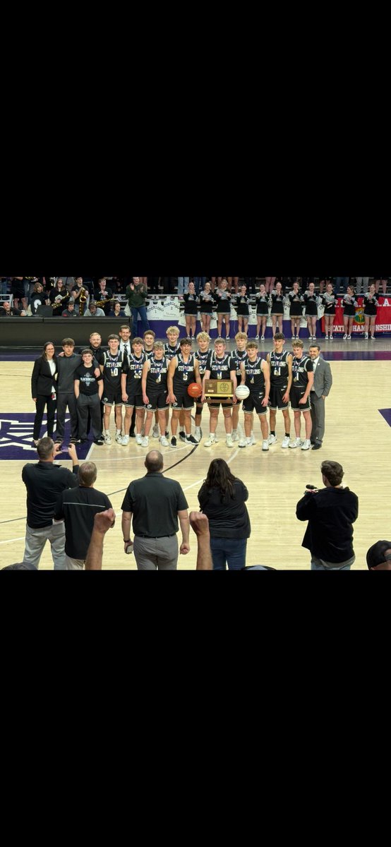 2A State champions!
23-3 on the season!