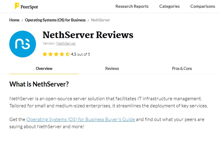 LlpSanganak's tweet image. #Opensours #nethserver #commodityhardware #diy #colobration #softwaredeveloper #hosting #storage #softwaredefinedstorage #cybersecurity #firewall #rockylinux #identityandaccessmanagement #ldap #monitoring #blockstorage #onprem #mssp #msp #startup
peerspot.com/products/neths…