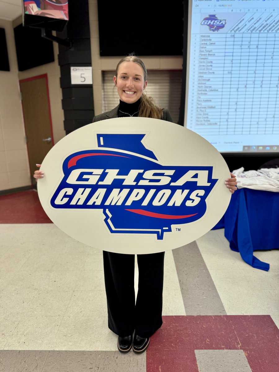 Congratulations to <a href="/Central_Lions/">Central High School</a> Mary Lois Griffis on her <a href="/OfficialGHSA/">GHSA</a> 4A State Championship in Literary Analysis Essay in Warner Robins today! #Lionstrong <a href="/carrollschools/">Carroll County Schools</a>
