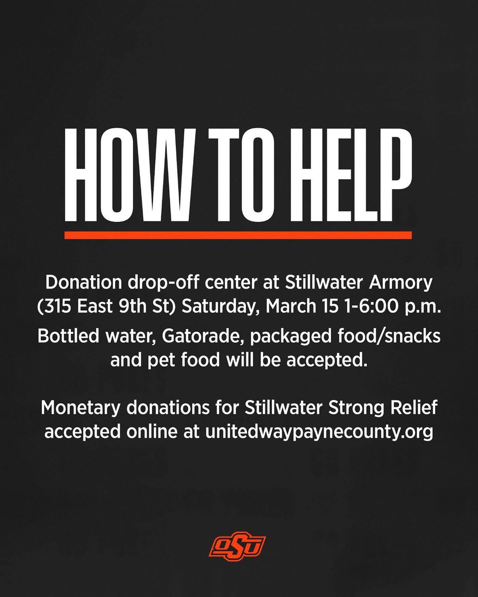 #Stillwater Sunday for St. Patty’s and we can all support #StillwaterStrong as their community recovers from the wildfires. #stillwaterok #stillwatermusic #okstate #stpatricksday