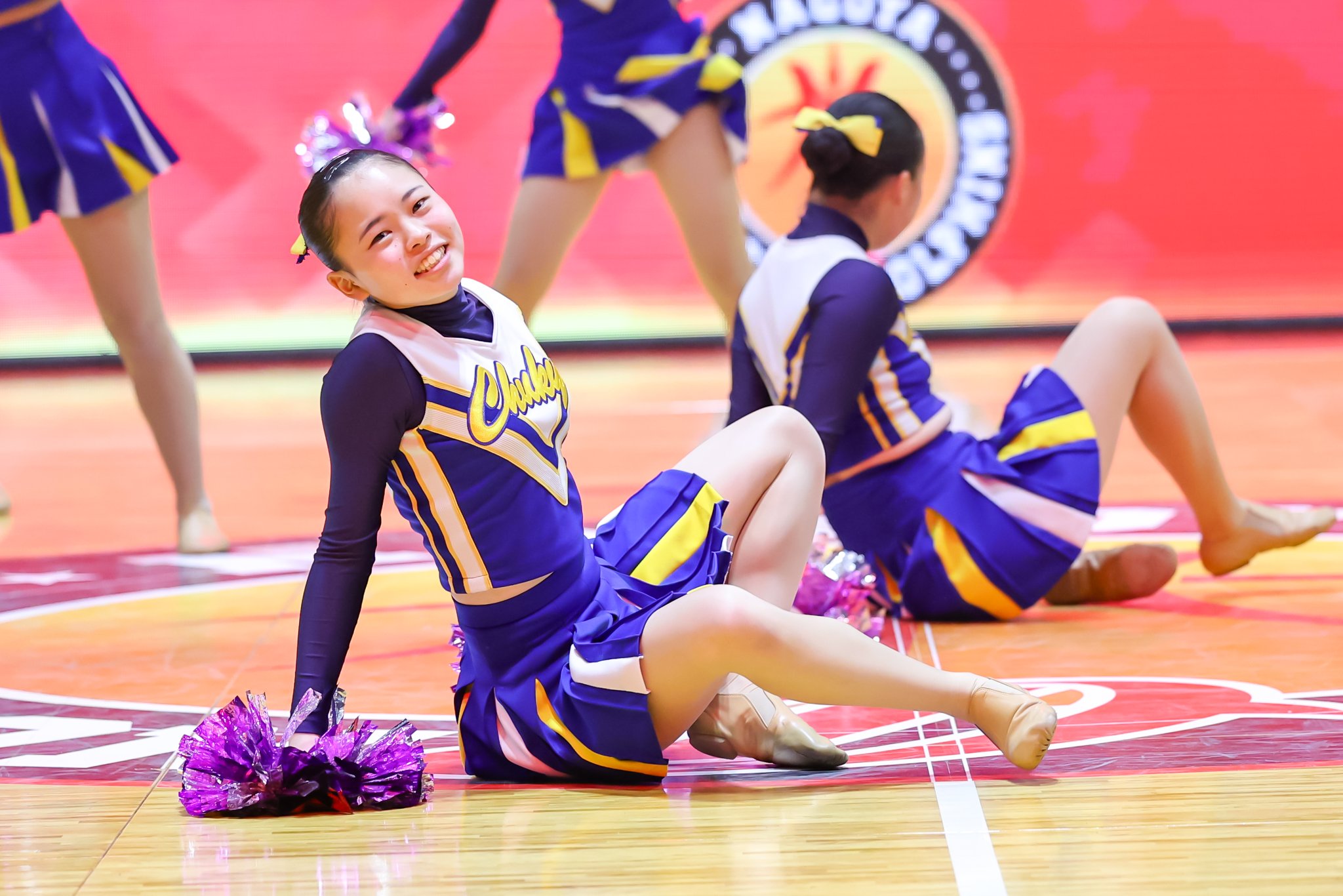 チアリーディングユニフォーム 未使用タートルネックレオタード＆スコート チアリーディングユニフォーム 未使用タートルネックレオタード