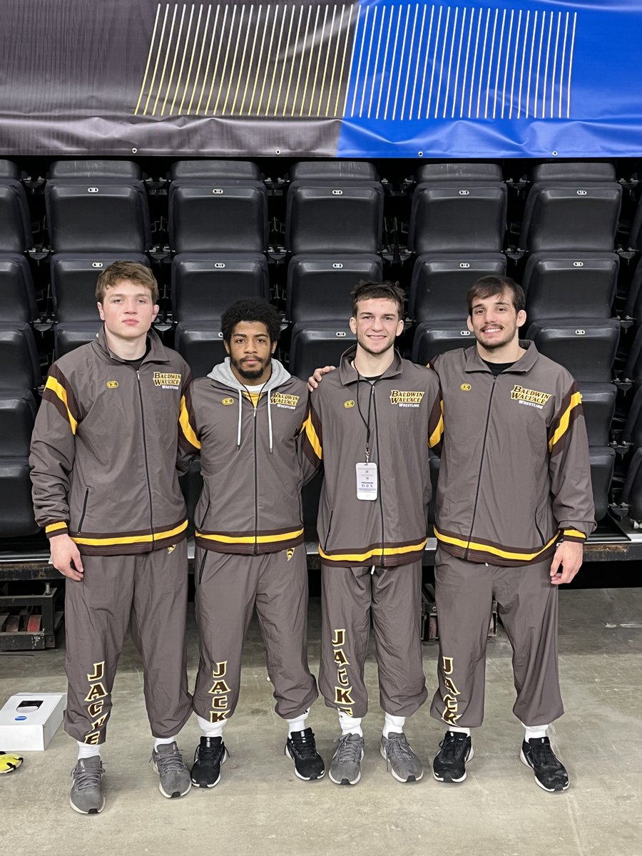 Congratulations to our four <a href="/bw_mwrestling/">Baldwin Wallace Men's Wrestling</a>  All-Americans. Andrew Supers (5th at 165 pounds), Jaden Hinton (3rd at 133 pounds), Michael Petrella (Champion at 157 pounds) and Joey Petrella (4th at 197 pounds)