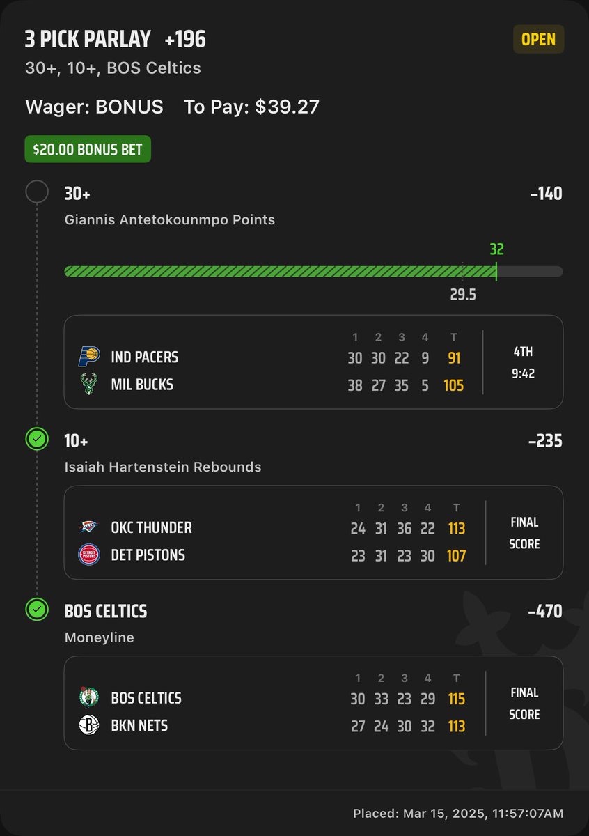 DoctorProfit's tweet photo. Ladder Challenge Day 1✅🪜

Me and @JSleeprStats cooked up a SWEATY cash for Day 1.

$20–>$60✅
$40–>$120
$80–>$240
$160–>$480
$320–>$960
$640–>$1980
$1000–>$3000

Show love if you’re ready for day 2 coming tomorrow❤️ https://t.co/7PanY7V8QS