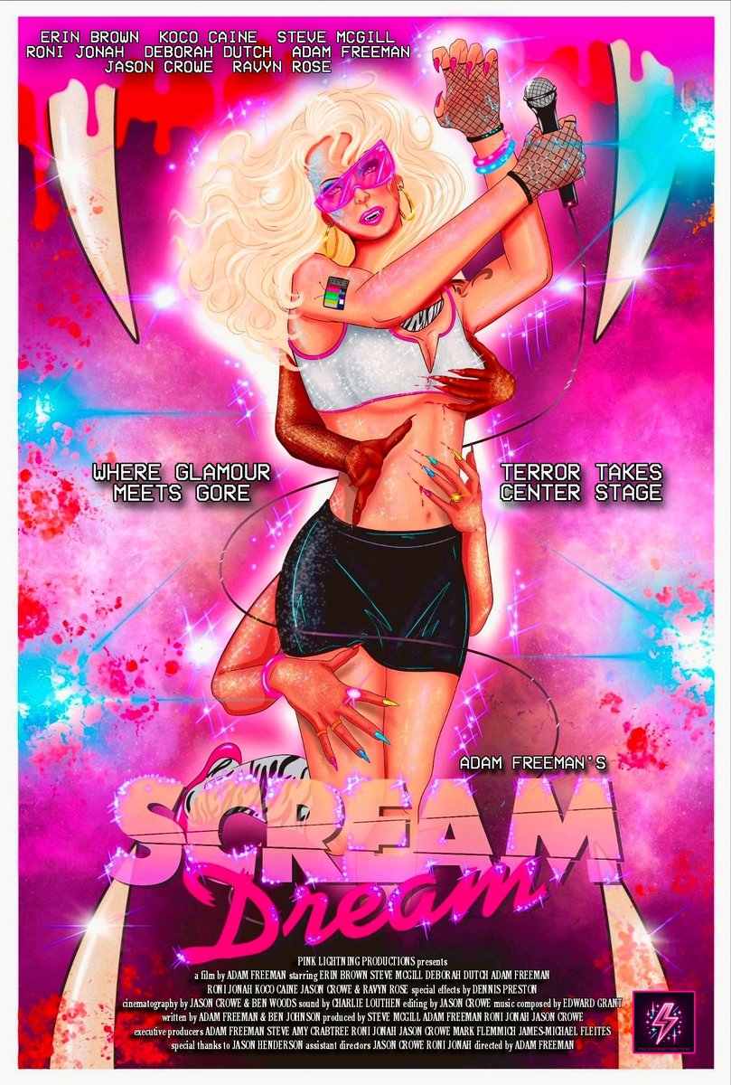 The remake of the 1989 SOV Horror film Scream Dream is reaching the end stage of Post-Production! All I can say is I still can't believe what has been created by this team! The artistry is insane from editing, acting, FX, lighting, the music, the editing!