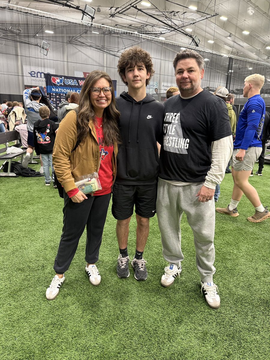 great weekend of wrestling! 
Junior boys 150 AA