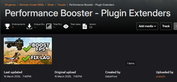 TheDevilDucker's tweet image. BEWARE, MALWARE POSTED AS A MOD

There&apos;s a mod on Nexus for Wilds posed as a performance booster mod, PLEASE do not use this, it is Malware, even OP added 5 empty comments so they can bury all the comments mentioning that this was Malware, please DO NOT DOWNLOAD IT NOR USE IT