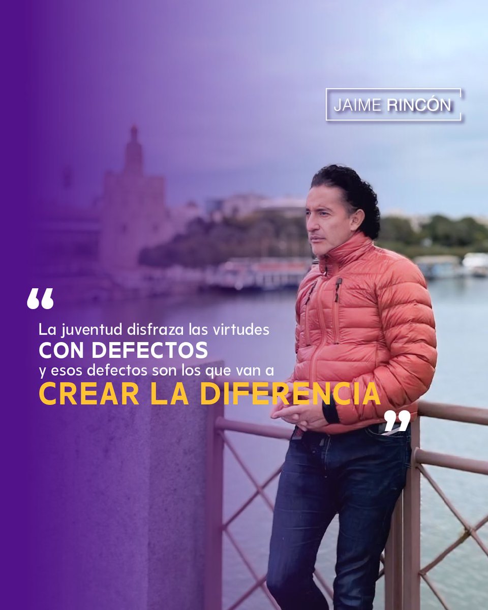 jrinconprado's tweet photo. La juventud oculta sus virtudes bajo lo que parecen defectos, pero son esos mismos ‘defectos’ los que marcan la diferencia. Atrévete a ser auténtico, porque ahí está tu verdadero poder. ¿Cuál es tu mayor virtud disfrazada? #SéDiferente #JuventudSinFiltros #JaimeRincónPrado https://t.co/oZPcX7XWfy