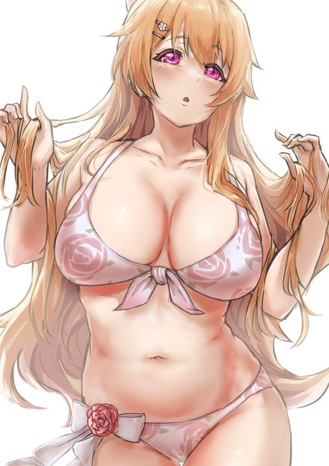 『どう?似合うかな〜?』 