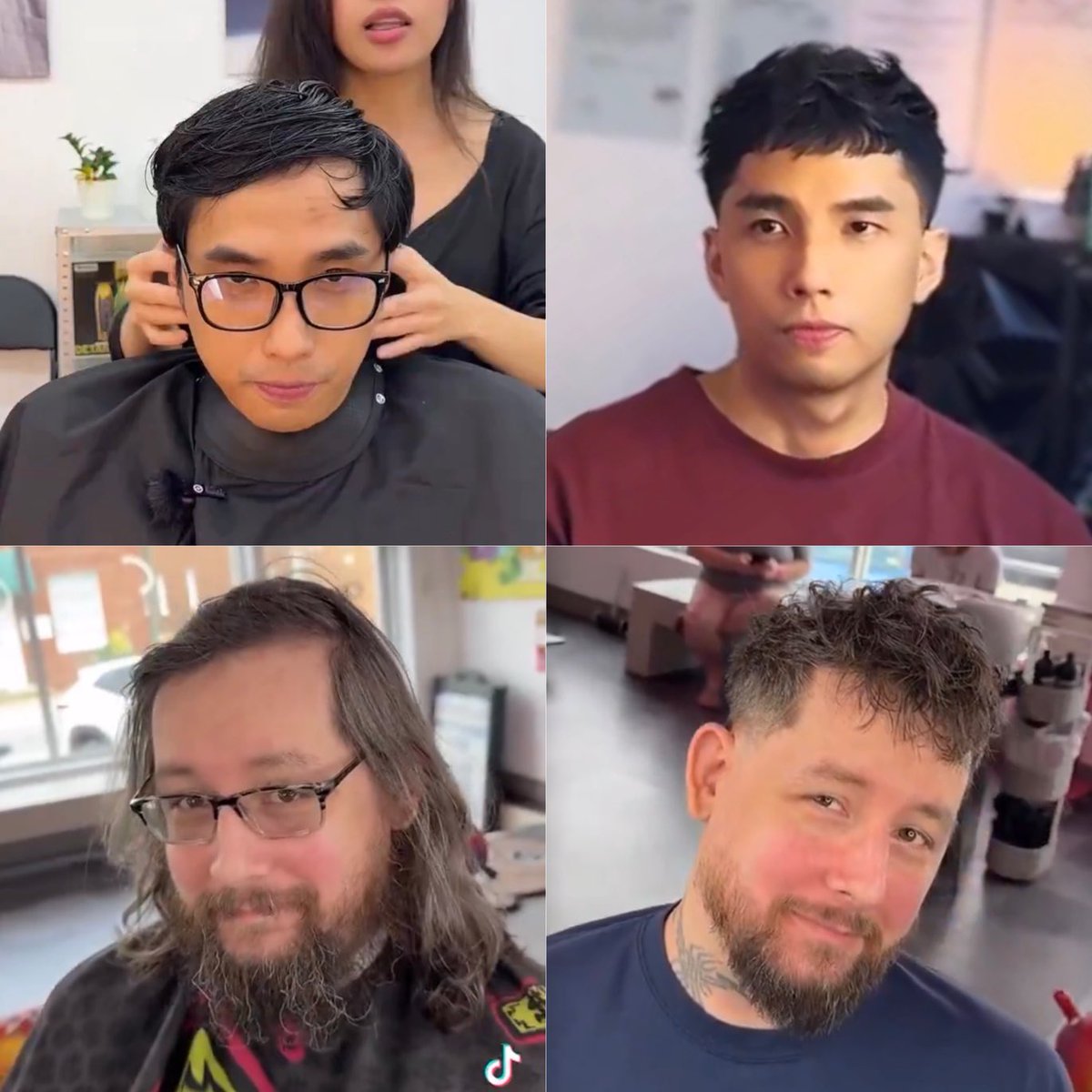 Getting a haircut that suits your facial features really makes a difference.