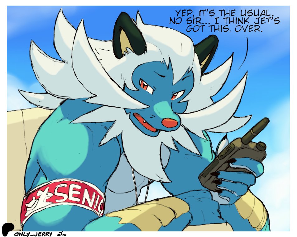 OnlyJerryBlep's tweet image. Don't worry, Jet's also keeping an eye out for Melvin.