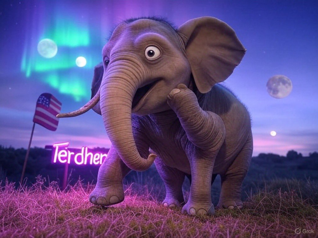 MagicShell42069's tweet photo. 🐘 Terdherd, check out Titan’s wild new look! 🌌 This goofy giant’s ready to party—drop a 😂 if you’re laughing with us tonight! What’s your silliest moment? Share below! #TitanShell #SillyNight
@AmberKenne88339
@PatriotDad_USA
@Keech74L
@ken_kmak8542
@steeler4ever79
@KittySoftPawsEW
@jsibs5
Bring people on! 🥰🥰💯❤️🤍💙💕🇺🇸