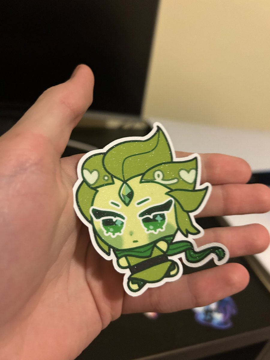 Sadboi1_exe's tweet photo. Some more stickers to add to my collection. The karlach, Gale and Laos stickers are from @robinyoten and the wind archer cookie sticker is from @teasomething https://t.co/aqFVhoRWnO