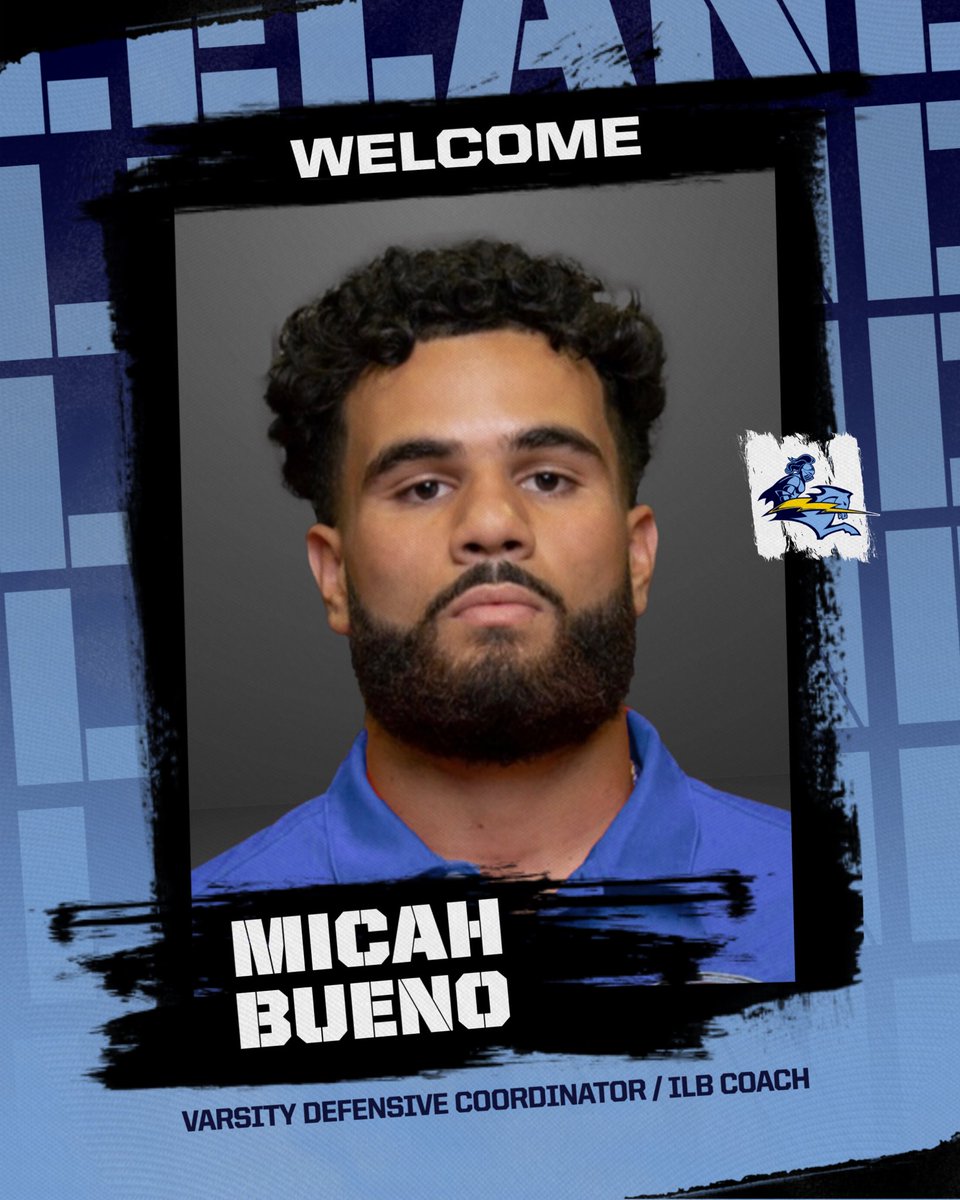 LelandHSFB's tweet photo. Join us in welcoming Coach Micah Bueno!

Excited to have Coach Bueno on board as he continues his journey in the game!

#WinningKnowsEverything #PRICE #ChargedUp
#LelandChargers https://t.co/nUXekcm05b