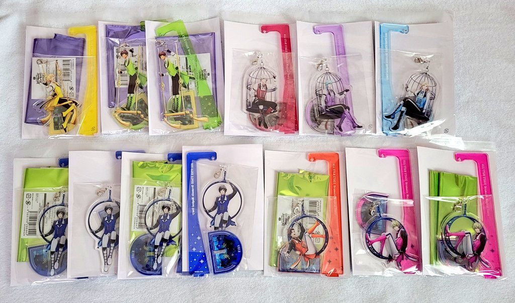 G_rin1828's tweet photo. 【交換/譲渡】
うたプリ ASSDMS グッズ
アクスタ ビジュカ

譲）那月、セシル、蘭丸、藍、カミュ、綺羅、ナギ、ヴァン、大和

求）定価

在庫は画像参照
本日16日(日)モゾ ワンダーで手渡し可または後日名古屋手渡し
（20時以降ならミッドで手渡し可）
郵送の場合は送料いただきます https://t.co/P3DPVUC69X