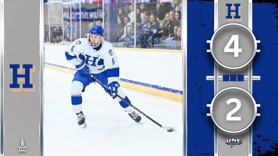 Hamilton advances to the NCAA Quarterfinal with a 4-2 win over the University of New England! #LetsGoBlue
