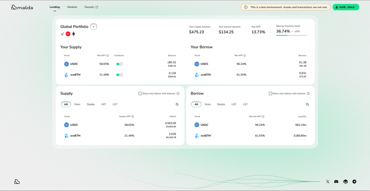 DorkiStar's tweet photo. Exploring the @malda_xyz  x @RiscZero Testnet: A Glimpse Into the Future of Lending

it’s clear—this isn’t just another DeFi experiment. Here’s why it changes the game: https://t.co/ZpOU3CSWXt