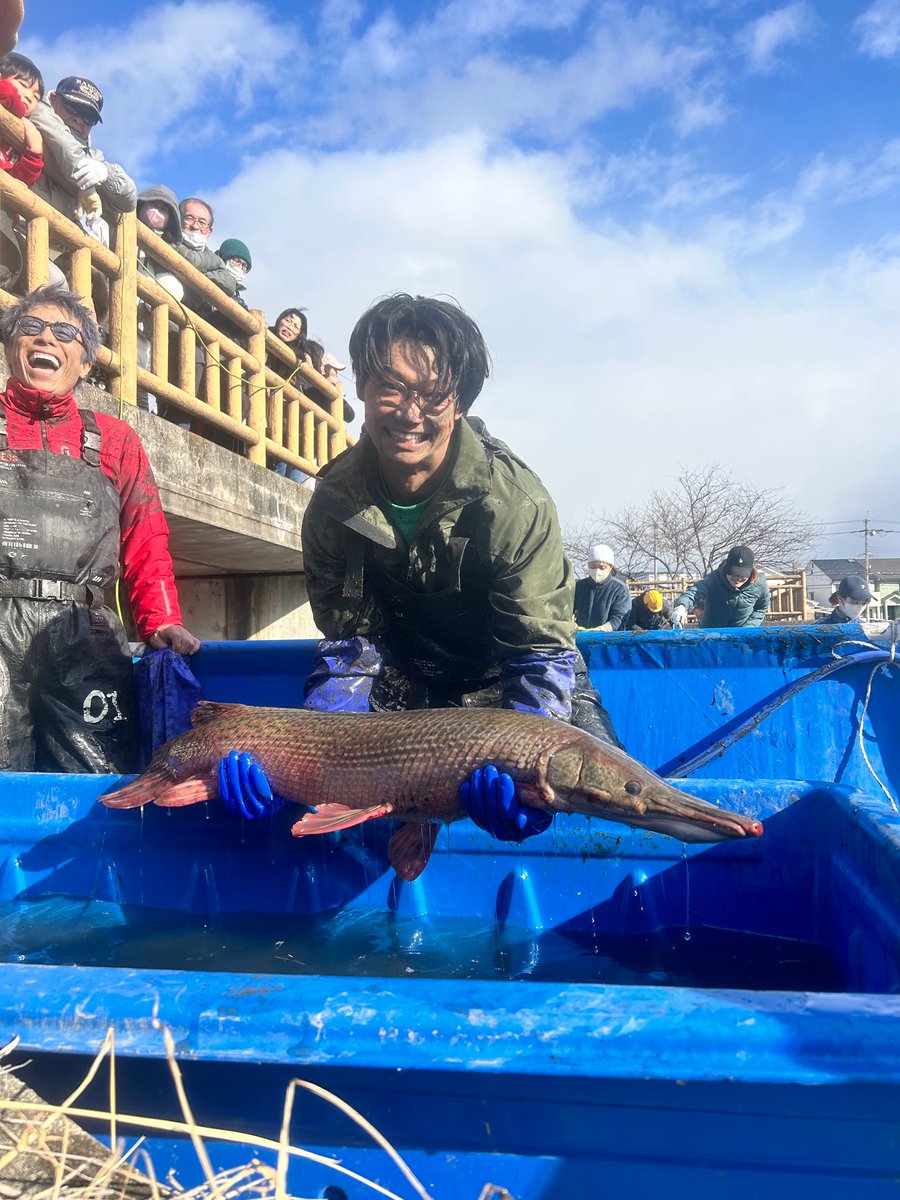 今週の #池の水ぜんぶ抜く大作戦 は過去最大級連発&amp;初めて尽くしの新作神回を放送！番組初の古墳に潜入で1600年前のお宝＝激レア「埴輪」が出土⁈初参戦の #前田敦子 が泥だらけに！そして絶叫!!俳優 #笠松将 が最大級のアリゲーターガーと死闘を繰り広げる！本日夕方6時30分放送 #加藤史帆  #武知海青