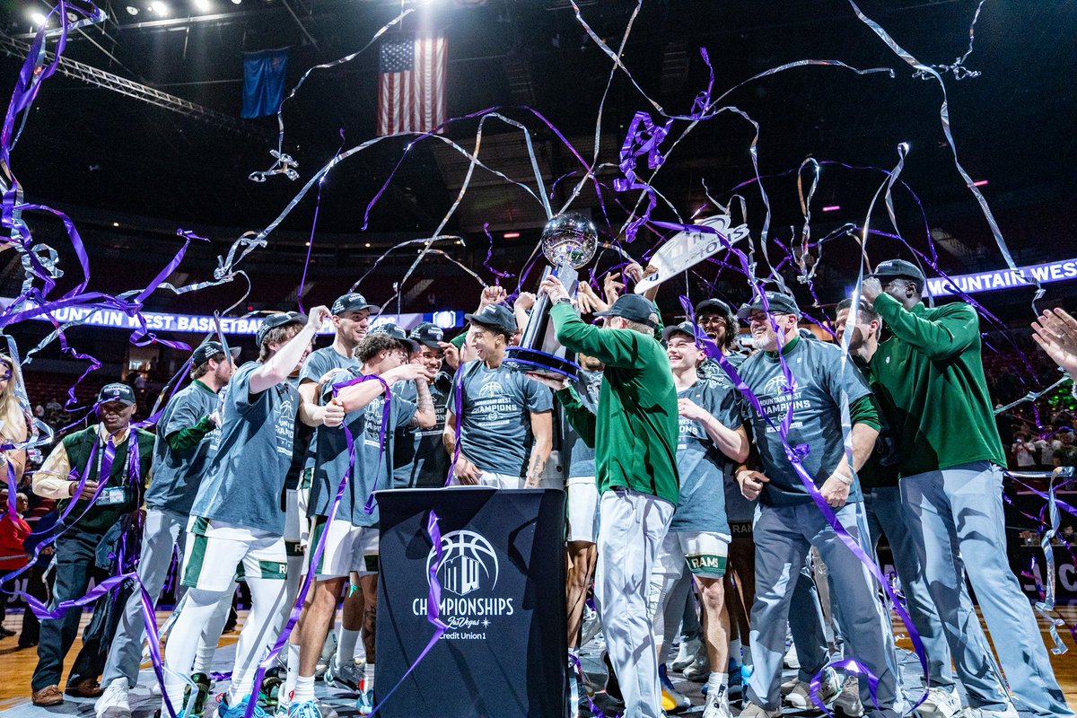 CSURams's tweet photo. Introducing your 2025 Mountain West Men’s Basketball Champions! 🏆

#Relentless x @AlpineGardens https://t.co/9ukJjApClq