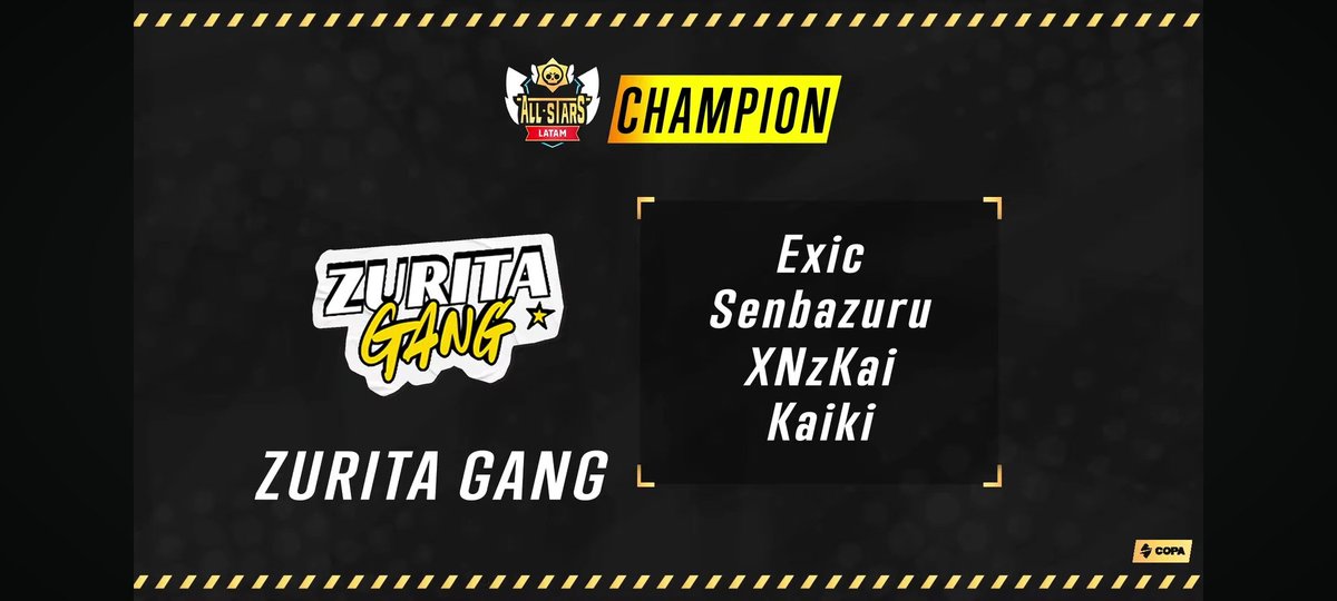 Campeones de All Stars ⭐ <a href="/Jxcccr/">Jxcr</a> <a href="/JustKai_nz/">Kai</a> <a href="/Killer_17YT/">TRB | Killer</a> <a href="/ProzyMr_/">Prozy</a> <a href="/Kaiki_BS/">Kaiki</a>