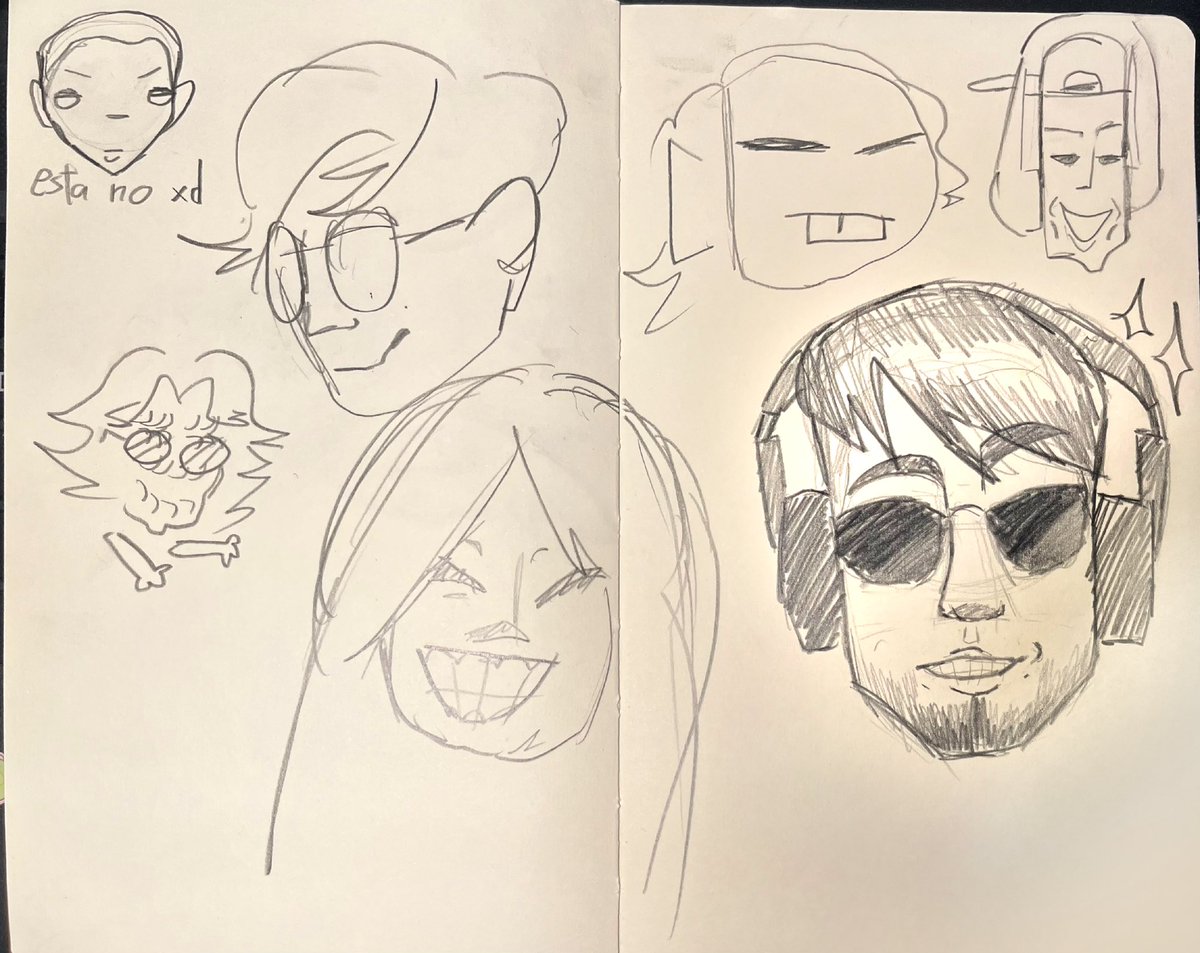 Dibujo a las caras e los perfectos desconociños aca rapido los quiero #PerfectosDesconocidos #PDtón