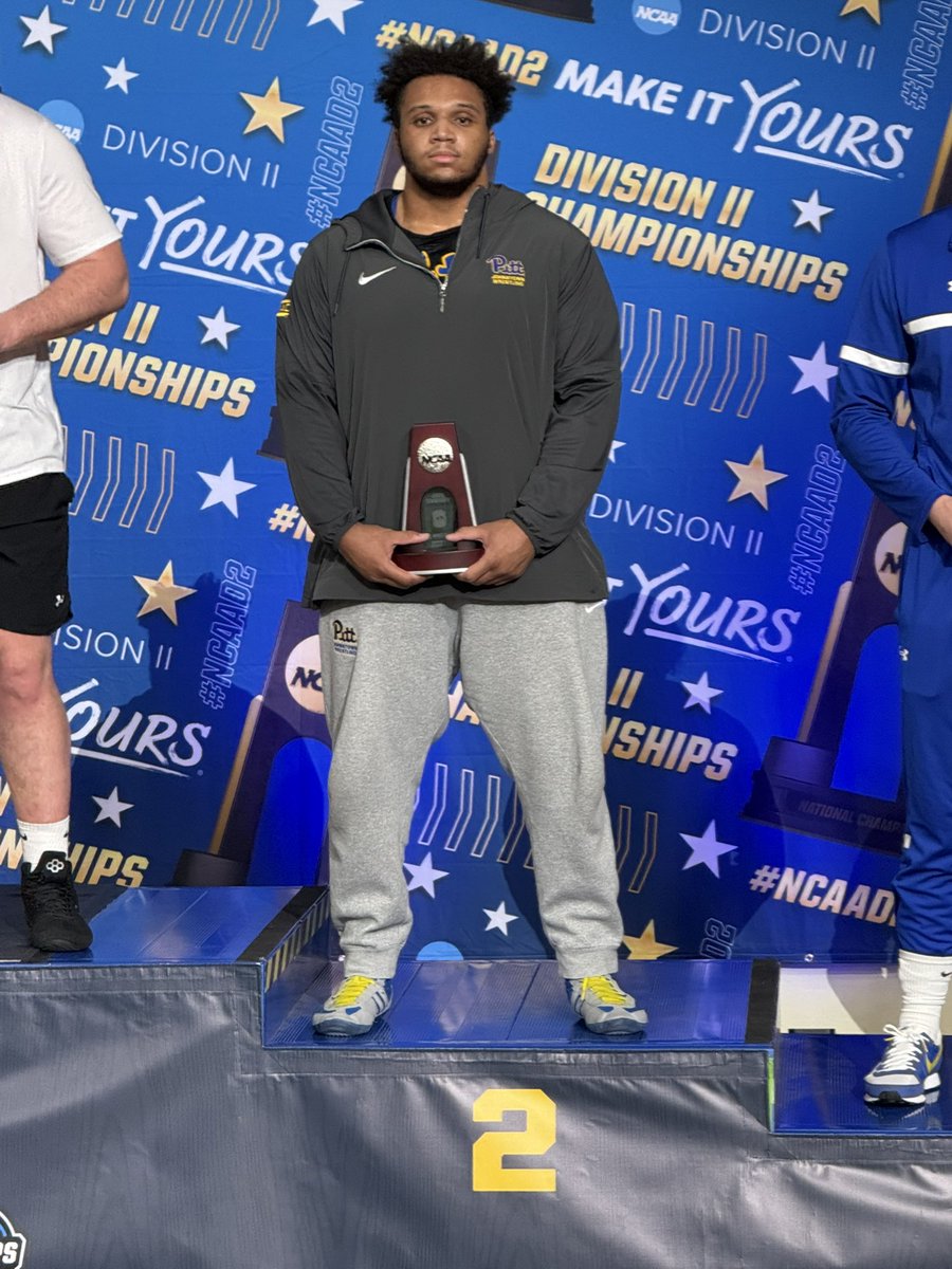 MtnCatAthletics's tweet photo. 2025 NCAA Wrestling National Runner-Up Isaiah Vance (285 lbs.) https://t.co/qT6CjePOFl
