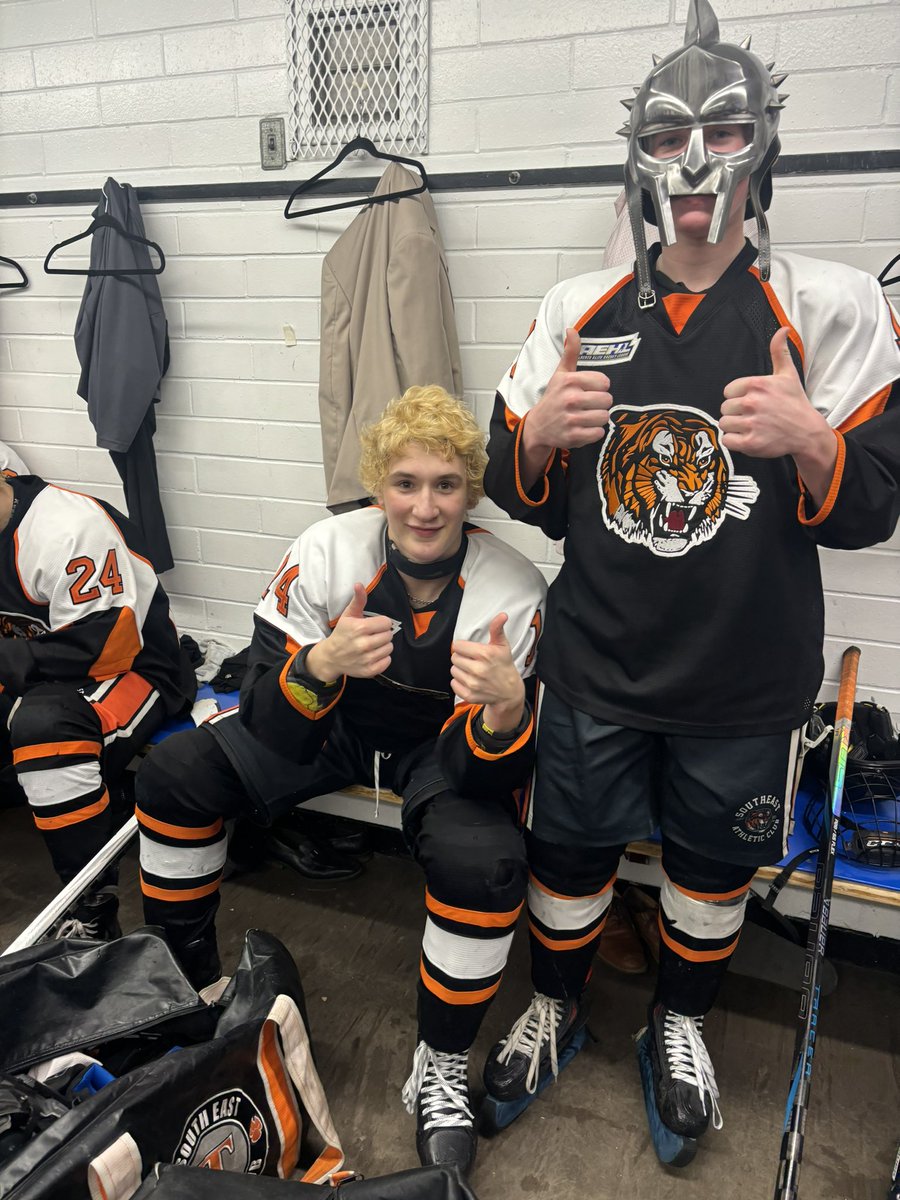 Tigers win  5-3 over the Calgary NorthStars to knot the series up at 1-1. Final game is tomorrow winner moves on. Player of the game is #10 Dane Friedt. “Friedt train “ pots the gamer winner in his home town barn to win the game.