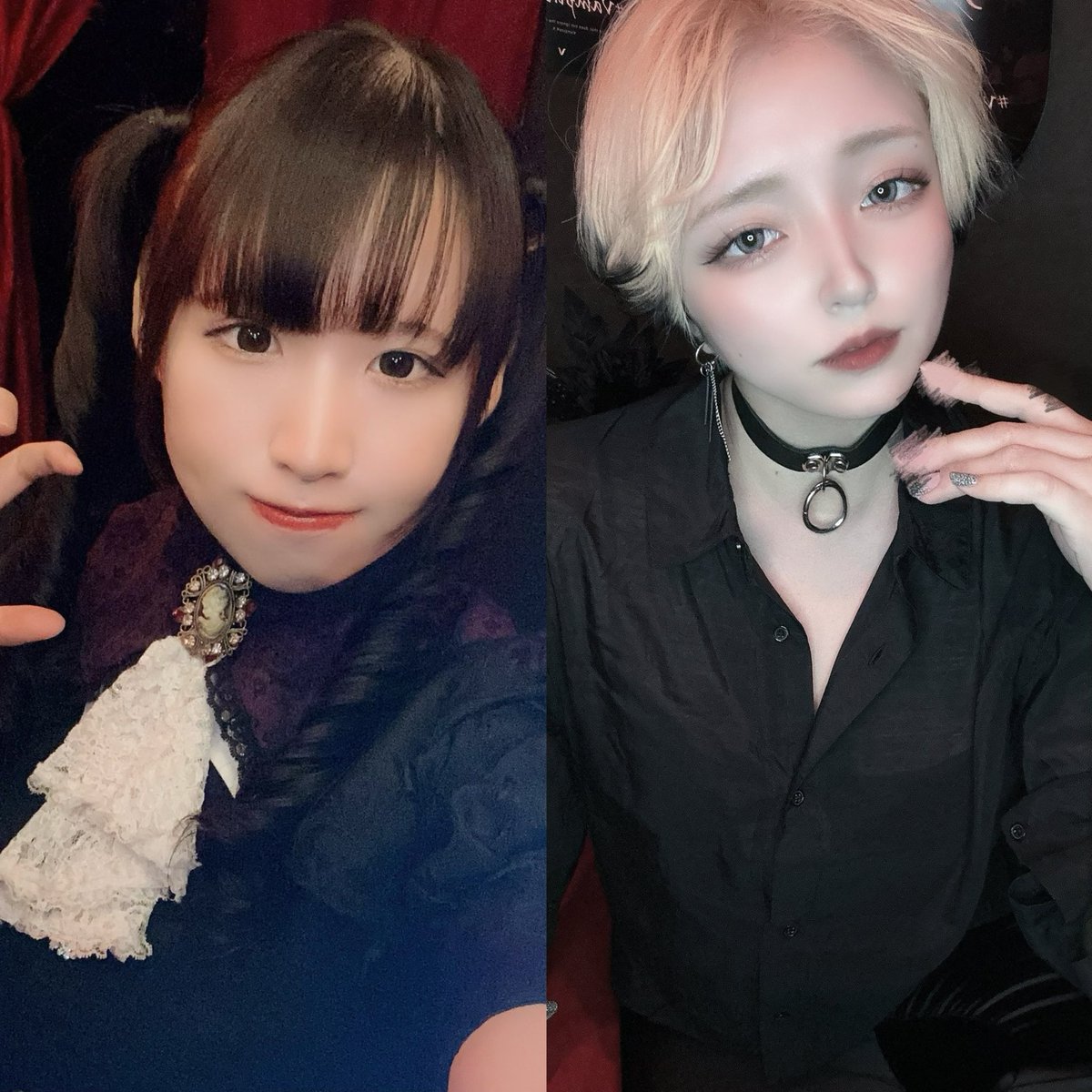 vmpbarDB's tweet photo. 3/16(日)氏族ちゃんお目覚め情報🦋
✧︎BAR✧︎(18-23)
エリス @0t_eris
夜酔 @_Yayoi_vampire (迷い猫🐈⬛)
✧︎VAMPIRE✧︎(23-5)
エリス @0t_eris
ななせ @piyopiyo__final
#ヴァンパイアサイド #大阪 #ゴシック
#コンカフェ #VSIDE_DB #VSDB
#関西コンカフェ https://t.co/Vd03Y7hN9j