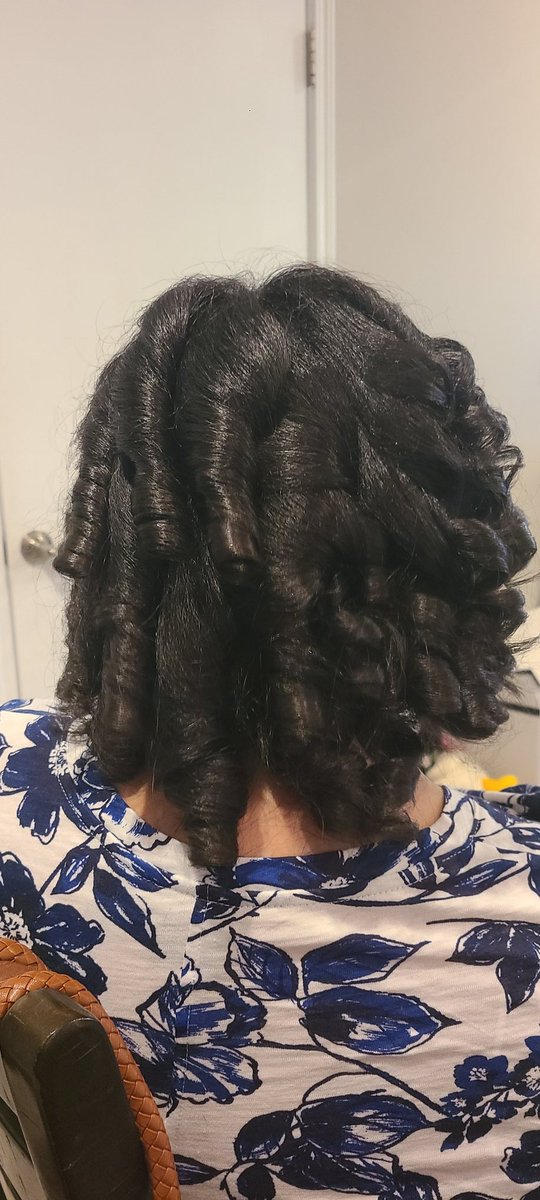 Fresh curls...ready for my birthday tomorrow! 🙂
