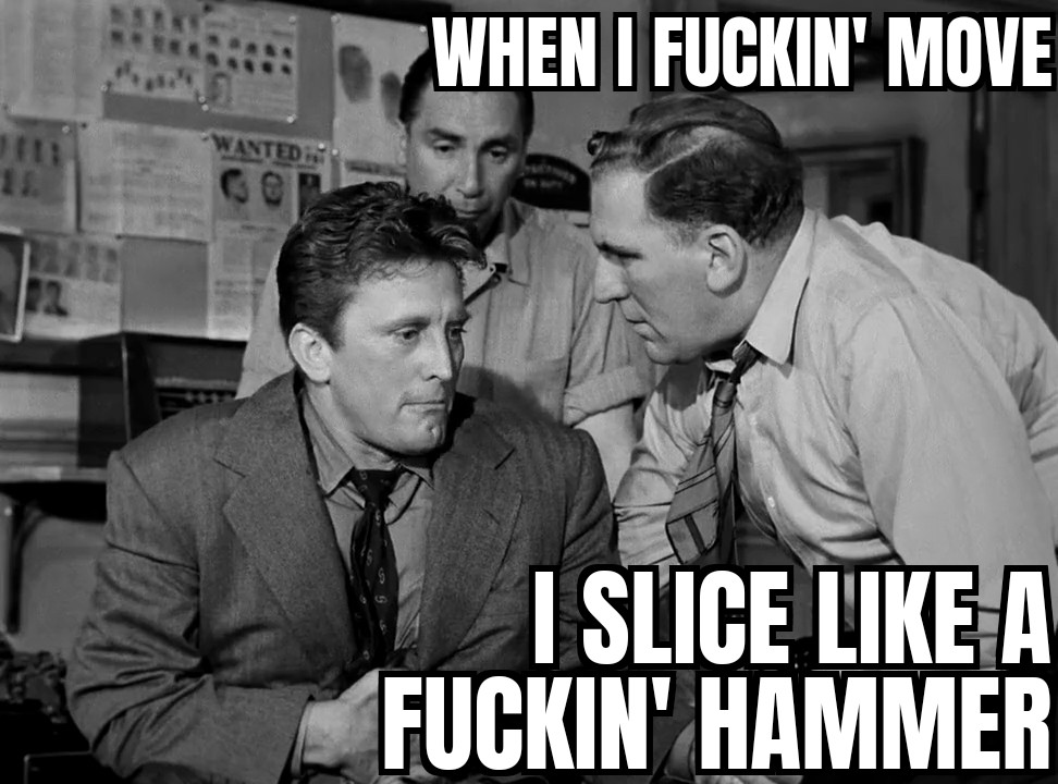 ThumbTrickz's tweet image. 'Detective Story' (1951).

#WilliamBendix plays Det. Lou Brody, a special investigator who's only job on the force is interrogating suspects on the verge of death (which happens a lot more often than you would think).

#SliceLikeAFuckinHammer