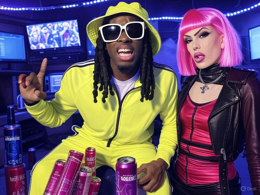 realJJstyles's tweet photo. I think @KaiCenat is a hyperactive jackass.

If he is reading this, drag your loudmouth self on stream and entertain me, you yapping lunatic!
We know you are in luv with @JeffreeStar https://t.co/5mo4lQzS7o