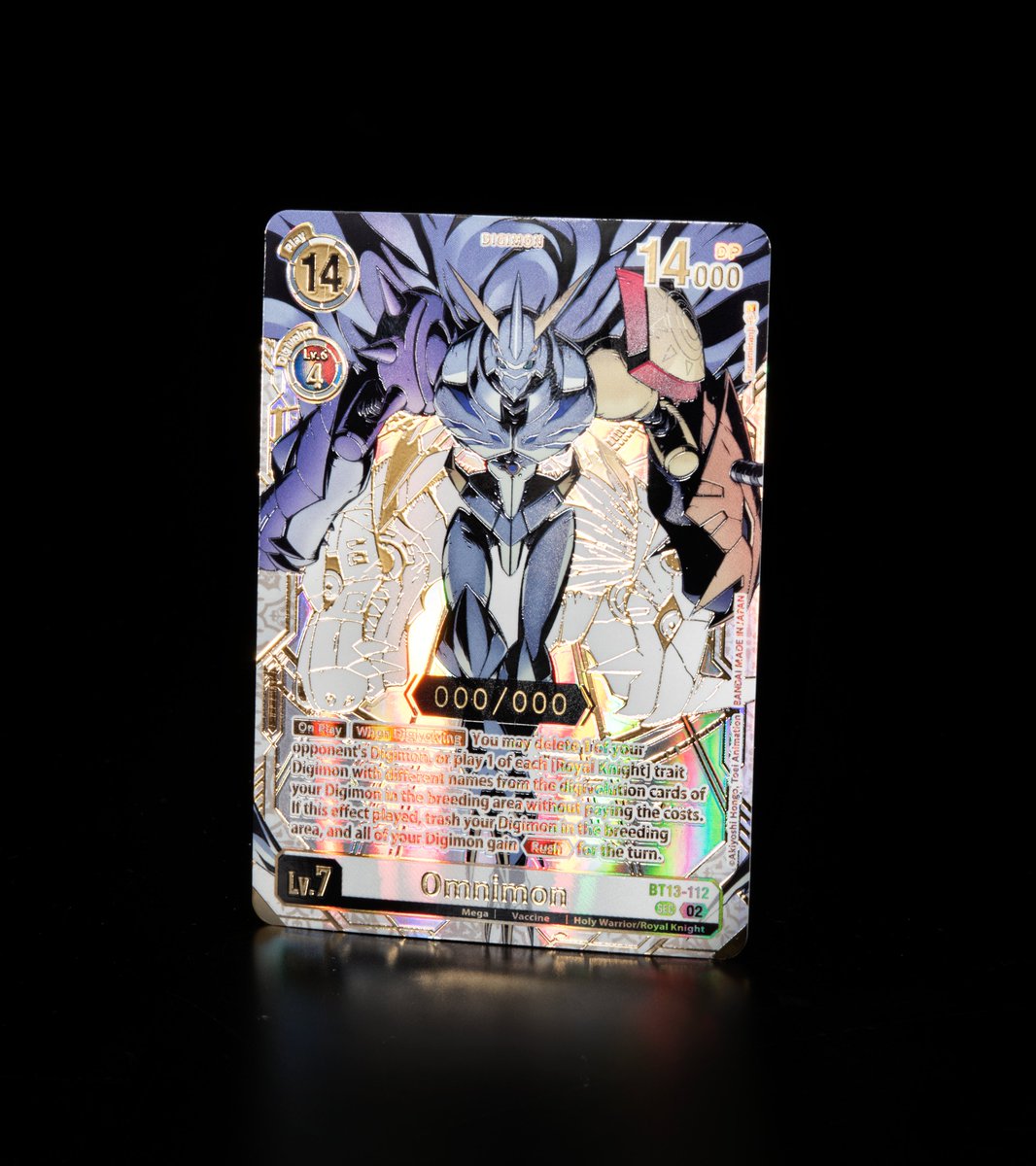 Card Reveals] Hello Digimon Tamers! Today's card is the serial numbered  alt-art [BT13-112 Omnimon]! #BCGFest BOOSTER WORLD CONVERGENCE [BT-21] In  stores April 2025! https://t.co/CuM98407vO #DigimonCardGame #DigimonTCG # Digimon