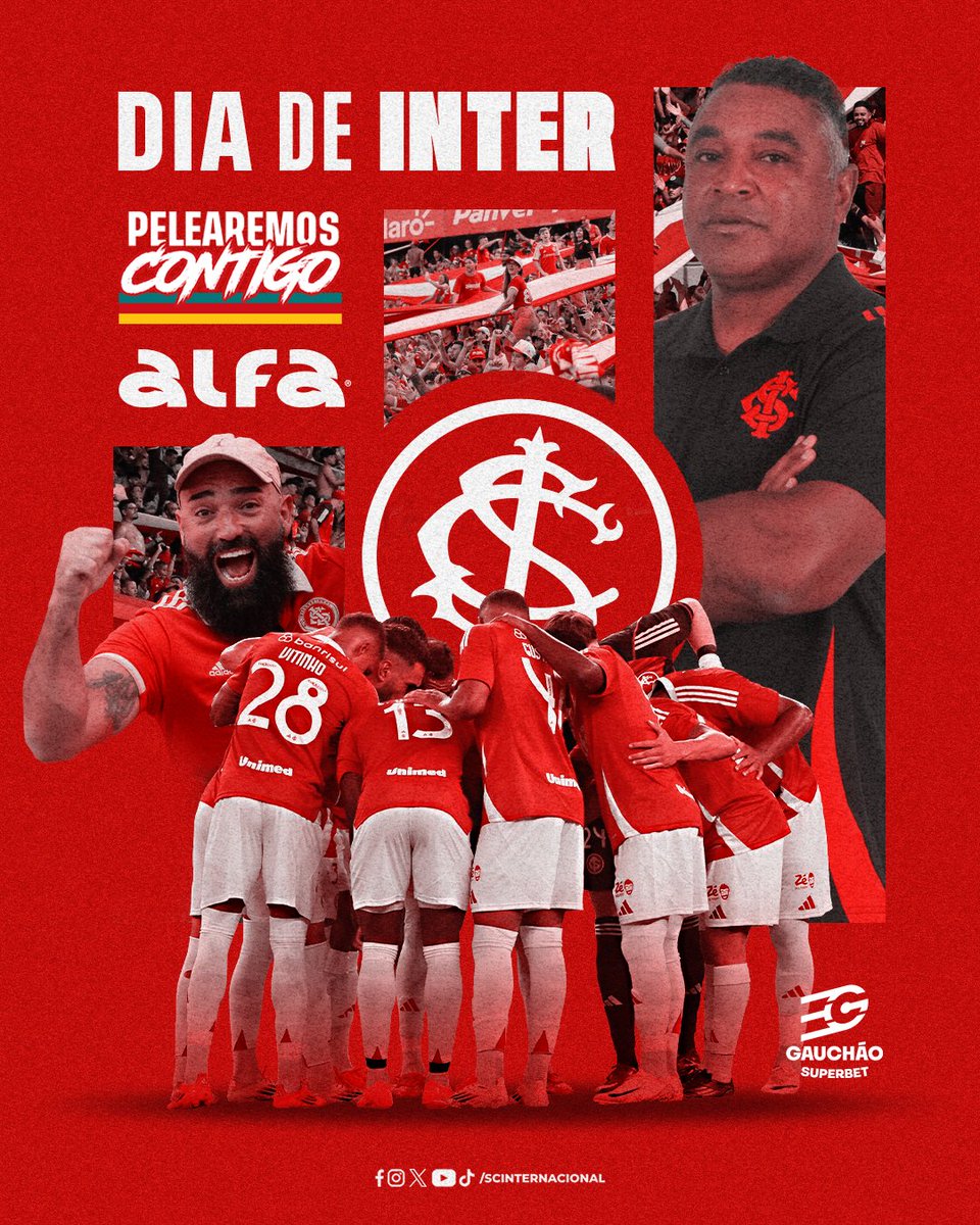 𝐃𝐈𝐀 𝐃𝐄 𝐈𝐍𝐓𝐄𝐄𝐄𝐄𝐄𝐄𝐄𝐄𝐄𝐄𝐄𝐄𝐄𝐄𝐄𝐑! 🔥🔥🔥🔥

É HOJE! DO INÍCIO AO FIM, CANTE ATÉ A VOZ ACABAR E 𝑱𝑶𝑮𝑼𝑬 𝑪𝑶𝑴 𝑶 𝑰𝑵𝑻𝑬𝑹. PELO RIO GRANDE, NOSSO AMOR SERÁ DECISIVO! 𝗩𝗘𝗠 𝗣𝗥𝗢 𝗕𝗘𝗜𝗥𝗔! 🏟️🇦🇹 #PelearemosContigo

🔗 Jogue com responsabilidade na