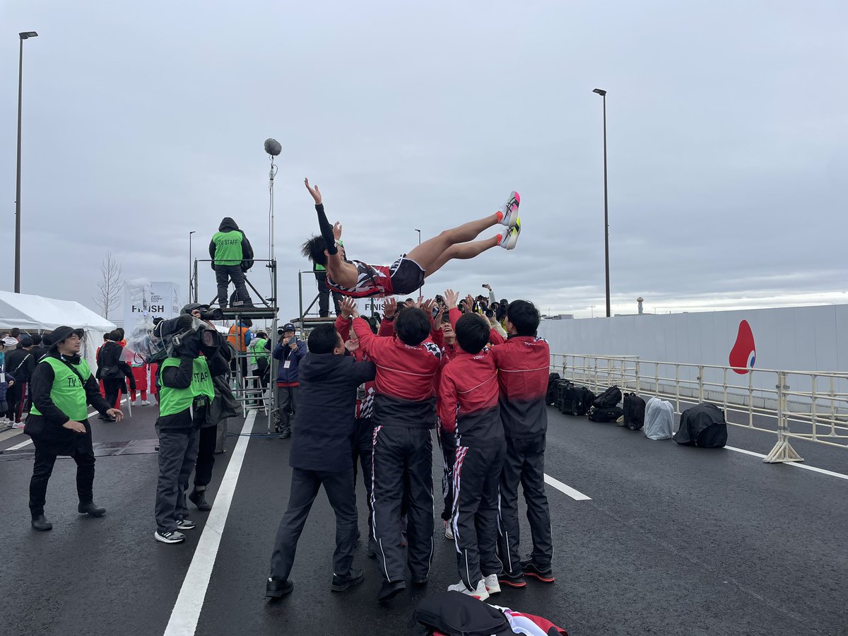 優勝はトヨタ自動車！！！🏆✨

#ACNエキスポ駅伝